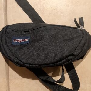 "Like New" JanSport Classic Black Belt Bag